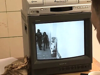 London bobbies take in a mouthy armed break-in suspect chick