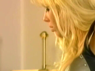 Blonde Fake-titted Slut Deepthroats Hard and Gets Fucked in Every Position