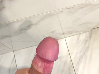 I jerk off and cum