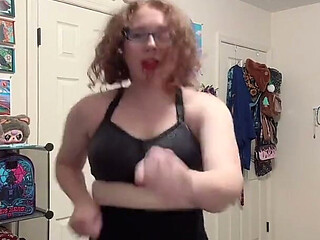 Ginger Beauty Sexy Workout Routine & Strip