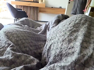 Stepdaddy Caught Me Cheating! Hot Redhead Blowjob and Doggy Style