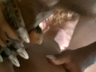 Teen Gives Sloppy Blowjob