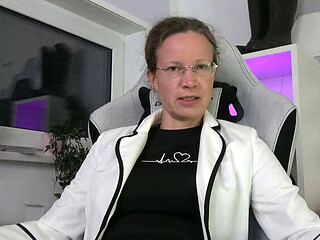 Femdom MILF in Glasses Humiliates Loser with Small Dick  Amateur HD