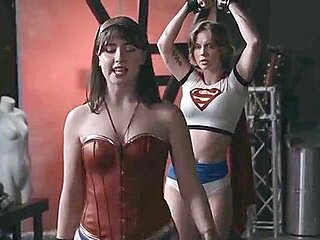 The Domination Of Powegirl And Wonder Woman (1080)