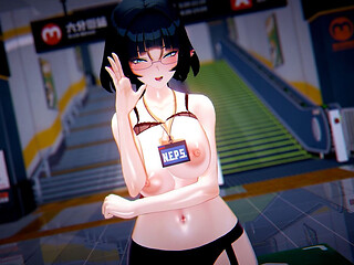 Featured Jane Do - Aoa Short Hair Costume Changes & Striptease, Succubus Police Uniform, Bunny Girl, Sexy Cheongsam
