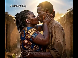 poor nigerian naija african young farmer and husband fucks ugly looking sexy black ebony dark poor village hot house wife in a farm land [AI - Generated]