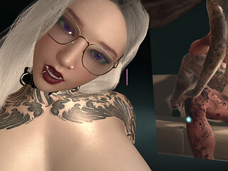 Anal Riding by Tattooed Slut