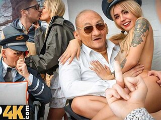 Flashy Stanley Johnson's small boobs trailer