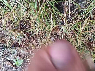 Masturbation in the jungle