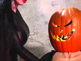 Halloween Nipple and Smoking Fetish