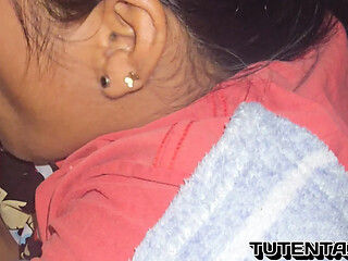 Daddy's little stepdaughter swallows his load
