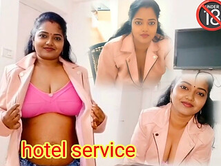 A Hot Female Hotel Manager and a Client Seeking a Companion
