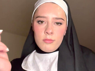POV: Sexy Nun Puts You on Your Knees