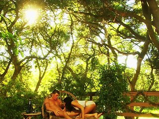 Lezley Zen's Outdoor Passion Ends with a Hot Facial
