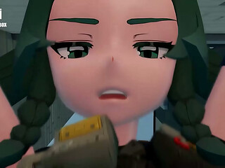 Futanari QingYi'_s Justice Cock taker POV