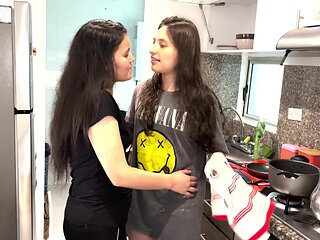 Lesbians fingering very hot