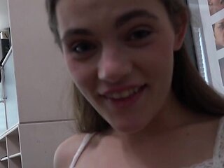 Juniper Ren shows innocence during kinky fucking in POV