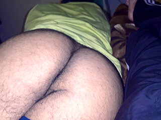 Wow Stepbrother Big ass Touch in midnight play