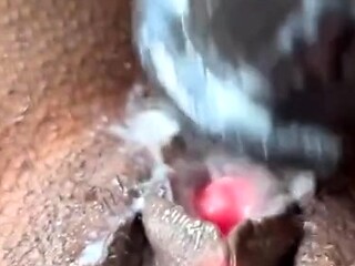 Soaking my Fingers in my Dripping Wet Pussy