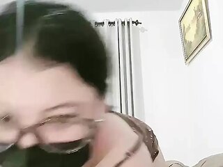 Masturbation girl dildo with women on top position