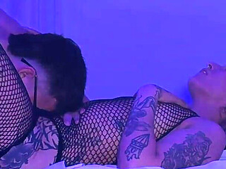 Face Fucking, Whipping and Sex! a Tattooed Latina Gives an Incredible Deep-throat Blowjob, Gets Spanked Hard, and Is Fucked!