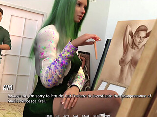 Taboo University - Green Hair Emo Artist Says I Am Her Muse