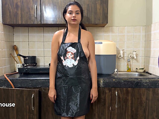 Touching & Eating My Step Mom Ass While She Cleans the Kitchen