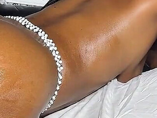 Curvy Chick Chair Stretched Her Mouth Wide Open