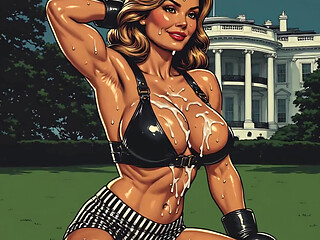 Incredibly Fit Boxing Babes Art