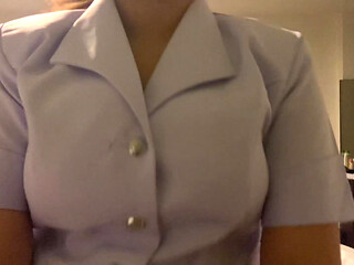 It's time to make sex with nurse