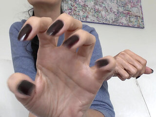 Dark Fingernails Make You Weak, JOI, Lady Victoria Valente