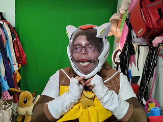 PVC Sailor Eevee Assorted Breathplay, Gags and Inflatable Tail