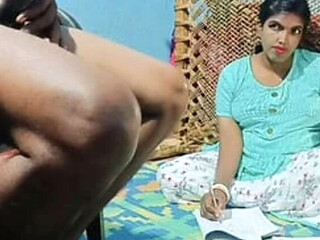 Desi Teacher Punishes Student for Bad Math, Hard Fucking and Blowjob