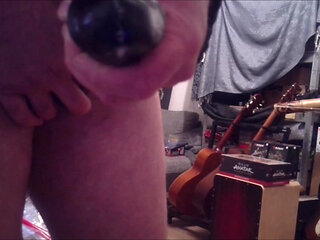 BBC Big Black Cock Stroking Masturbation