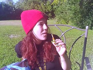 Curly Blonde Teen Records Solo Dildo Masturbation More at