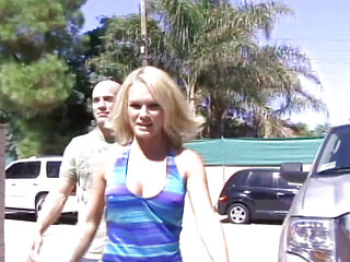 Blonde busty stepmom discovers her stepson's big dick