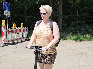 Frivolous on the Road with the Scooter