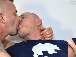 Kissing kissing gay anal creampie video Daddy Kiss Igor