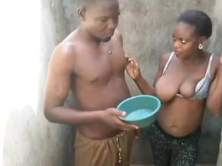 Hot African Babe with Huge Tits Fucked Hard in Doggy Style - Sextape8direct