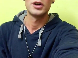 Love Cum Video for Girlfriend on Her Pink Blanket