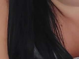 I Masturbated with a Pillow and Finished by Punching My Cock in the Pussy