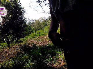 Skinny Young Man Walks Around Touching His Penis Until He Has an Orgasm