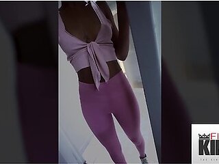 FilthyKings - I Filmed & Fucked My Cute Hot Ebony GF In The Gym Bathroom