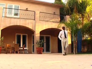 Breathtaking MILF Sunny Day Is Sucking and Fucking a Long Black Dick to the Balls.