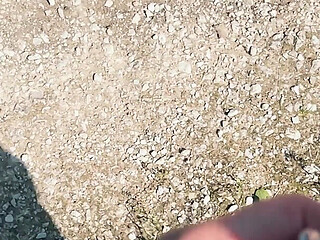 Risky Outdoor Fuck - Ass Eating, Pussy Play, Hard Fucking, Blowjob & Cumswap