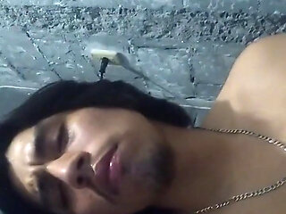 Being in the Bathroom Playing with My Cock