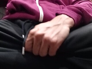 Big Cock Caught Jerking Off at Work