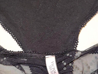 Cum on wife's panties 52