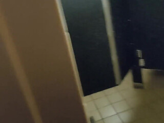 Caught Restroom Sloppy Seconds Confession at Hotel