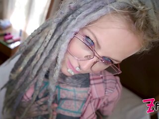 Nerdy Tattoo Teen In Glasses Pov Rough Anal Fuck - ZFilmzOriginals
